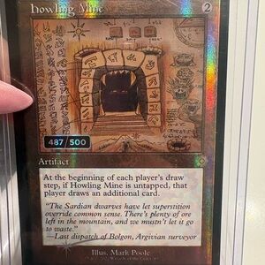 Magic: The Gathering Howling Mine Card